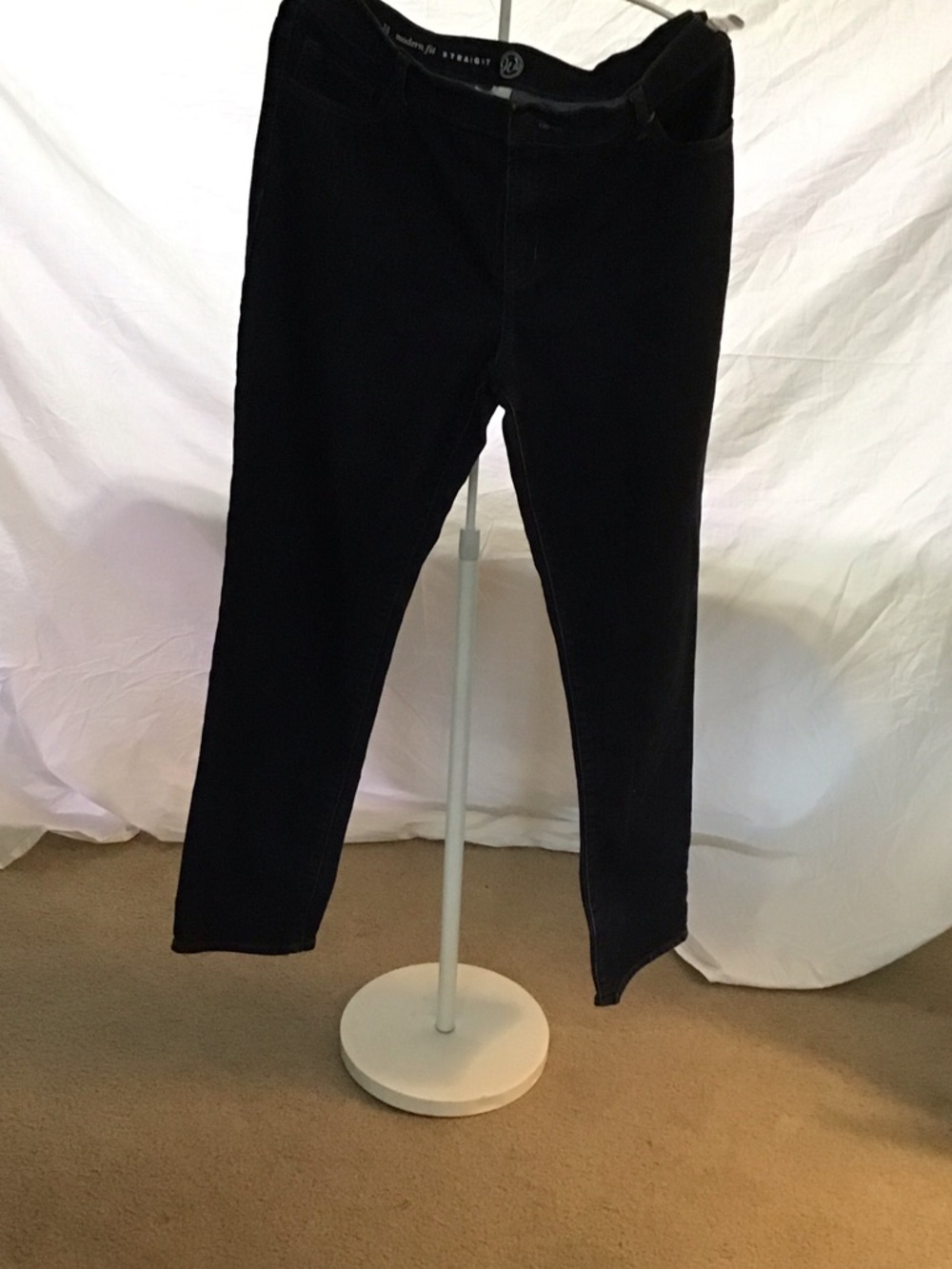 BlueStraight Leg Pants